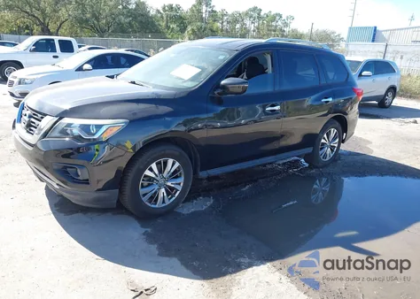 2018 Nissan Pathfinder Sv z USA, uszkodzony, nr VIN 5N1DR2MN3JC628784